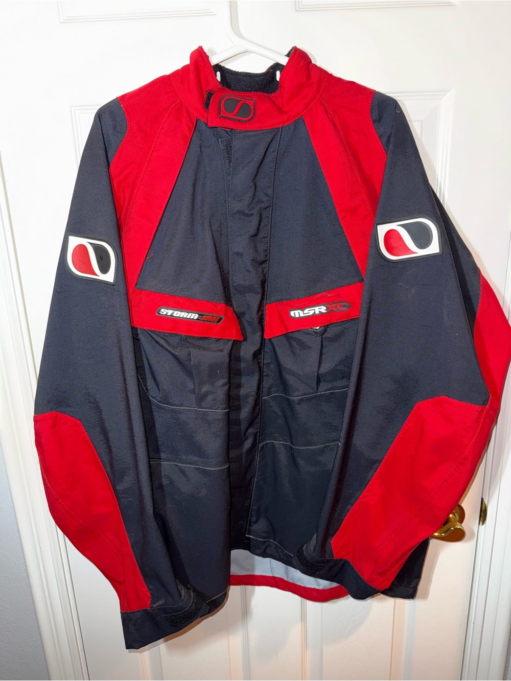 MSRXC Men’s Ski Jacket - Black & Red